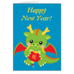 Dragon Holding Lantern Cards