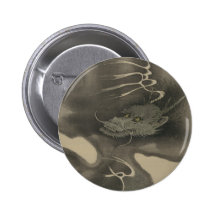 Dragon In Smoke Cloud Button