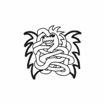Dragon Knot golf Polo Shirt