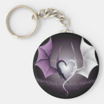 Dragon Love Keychain