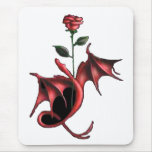 Dragon Rose Mousepad