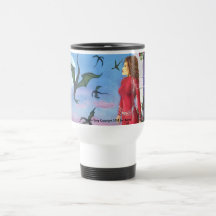 Dragon Song by Lori Karels Coffee Mug