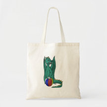 dragon tote bag