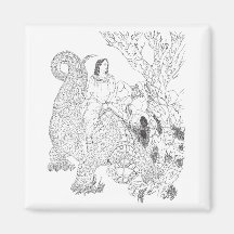 Dragon Walker Refrigerator Magnet