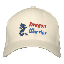 Dragon, Warrior Embroidered Hat