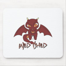 dragon WC red Mousepad