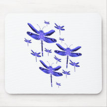 Dragonfly Dragonflies Mouse Mats