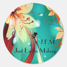 Dragonfly J.E.M Label Sticker