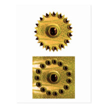 Dragon's Sharp HD Definition Camera Eye Postcard
