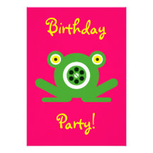 Drain Frog® Custom Invitation