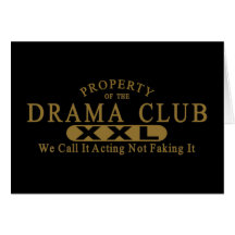 Drama Club Cards