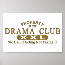 Drama Club Print