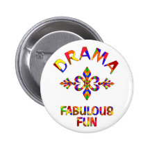 Drama Fabulous Fun Buttons