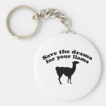 Drama Llama Keychain