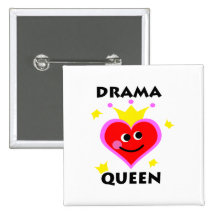 drama queen button