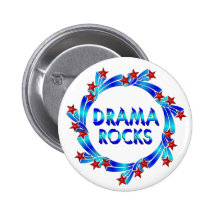 Drama Rocks Fun Pins