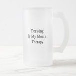 Drawing Is My Mum's Therapy Mugs