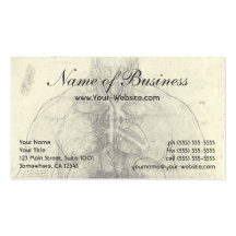 Drawing of a Woman's Torso by Leonardo da Vinci Business Card Templates
