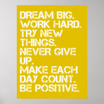 Dream Big - Inspirational Posters