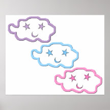 Dream Cloud Friends Angle Colossal Print