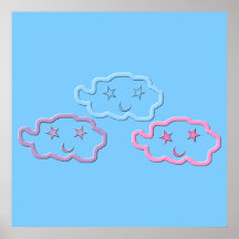 Dream Cloud Friends Colossal Print