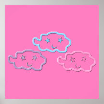 Dream Cloud Friends Colossal Print