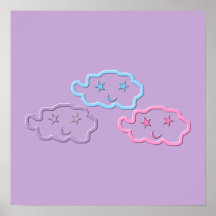 Dream Cloud Friends Small Print