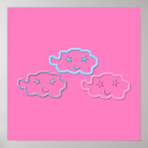 Dream Cloud Friends Small Print