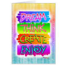 Dream Greeting Note Cards