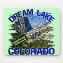 Dream Lake Colorado Mouse Pads