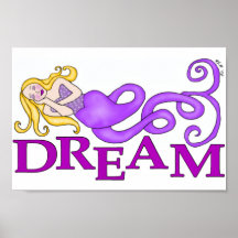 Dream-Mer Mermaid Posters
