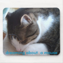 dreaming about  a mouse mousepads
