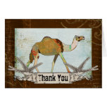 Dreamy Camel Thank You Card