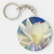 Dreamy Crocuses Keychain