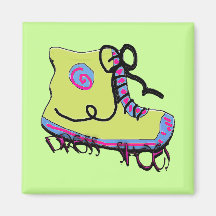 dress shoes fridge magnet