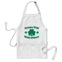 Drinks Well With Others Apron