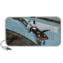 Dripping music of the blues iPod speakers