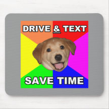 Drive & Text Mouse Mats