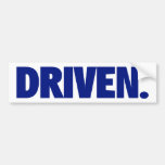 DRIVEN. Bumper Sticker