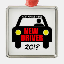 Drivers Training Keepsake Ornaments