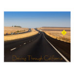 Driving Through California Postcard