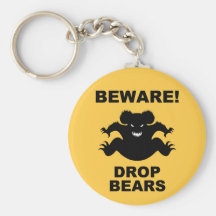 Drop Bears! Keychain
