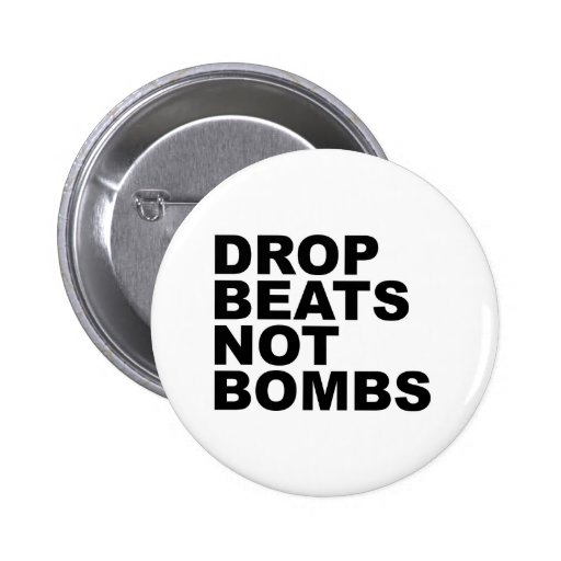 Drop Beats Not Bombs 4 Pin