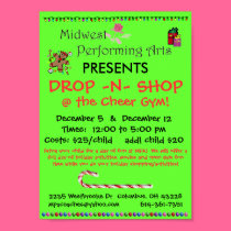 Drop n Shop poster posters