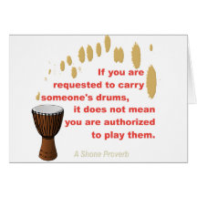 Drum 01 Series Greeting Cards