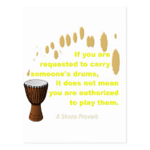 Drum 01 Series Post Cards