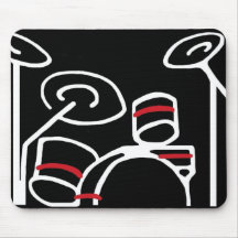 Drum Kit Mouse Pad