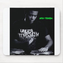 Drummer AFRO THUNDA Mouse Pad