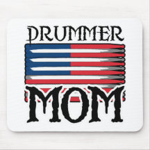 Drummer Mum Mousepads