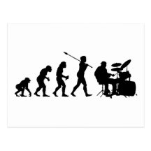 Drummer Postcard